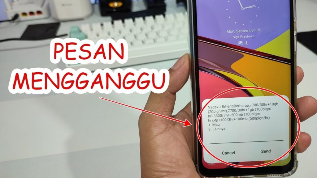 Cara Mematikan Notifikasi Pop Up Dan Spam Yang Menggangu