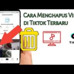 Cara menghapus video di tiktok