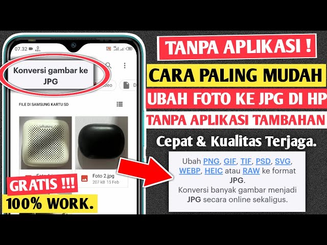 Cara Mengubah Foto Ke Jpg Dengan Dan Tanpa Aplikasi Tambahan
