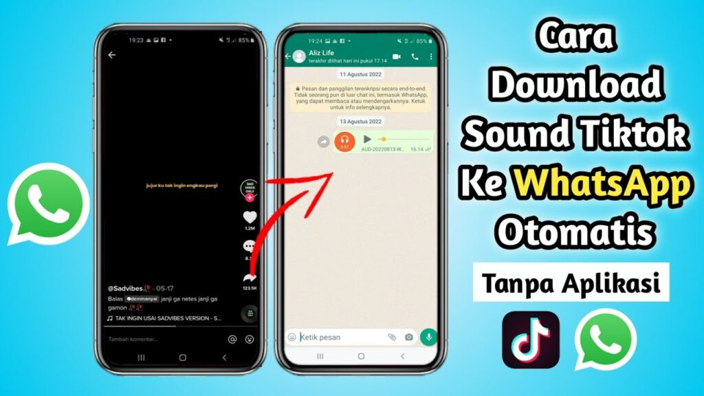 Cara mengunduh sound dan musik di tiktok