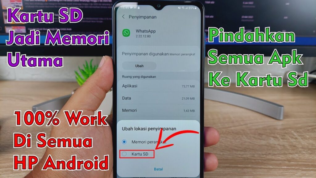 Cara Merubah Kartu MicroSD Sebagai Media Tambahan Penyimpanan Internal